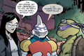 Emi Kinoshita with Donatello and Jetatello