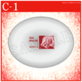 Metal round tray