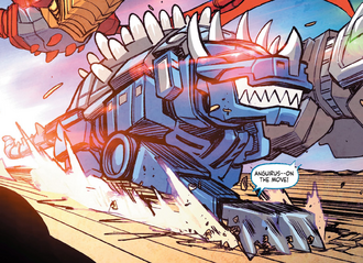 Blue Anguirus Kaiju Zord