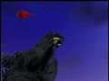 Torema flies up to Godzilla