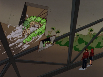 Giant Centipede in Godzilla: The Series