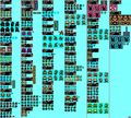 All enemies' sprites