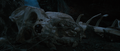 The skull of Kong's father in King Kong (2005)