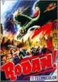 West German Rodan! poster