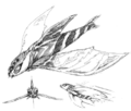 Aqua Mothra concept art