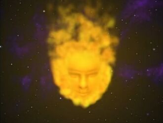 The Giant Dark Emperor in Godzilla Island