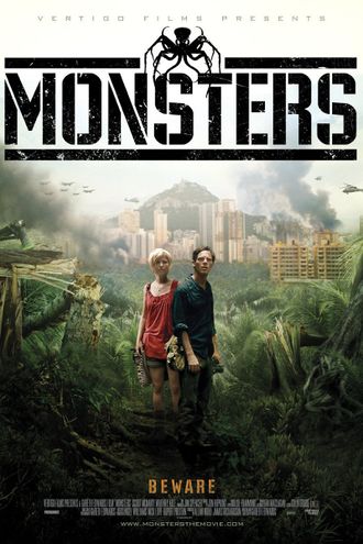 The British poster for Monsters