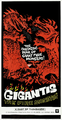 U.S. Gigantis, the Fire Monster three sheet poster