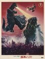 Japanese Godzilla vs. Hedorah lobby card