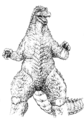 Godzilla concept art