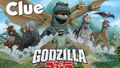 Clue: Godzilla Edition board art