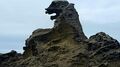 Another angle of Godzilla Rock