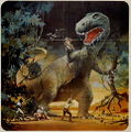 Promotional artwork for ABC'S broadcast of The Last Dinosaur