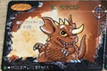 Baragon card featured in the Godzilla War Chronicle line of Toy Card.