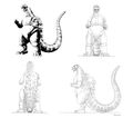 Godzilla concept art