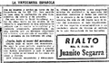 Spanish Godzilla promotional newspaper