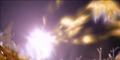 King Ghidorah reflects Godzilla's heat ray
