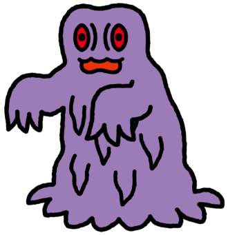 Chibi Hedorah in Chibi Godzilla Raids Again