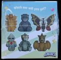 Hot Topic exclusive Godzilla Smashies blind boxes