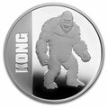 Niue $2 .999 Fine Silver Kong Proof Coin
