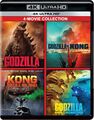 Warner Bros. 4K Ultra HD Collection with Godzilla, Kong: Skull Island, Godzilla: King of the Monsters, and Godzilla vs. Kong (sold in India)