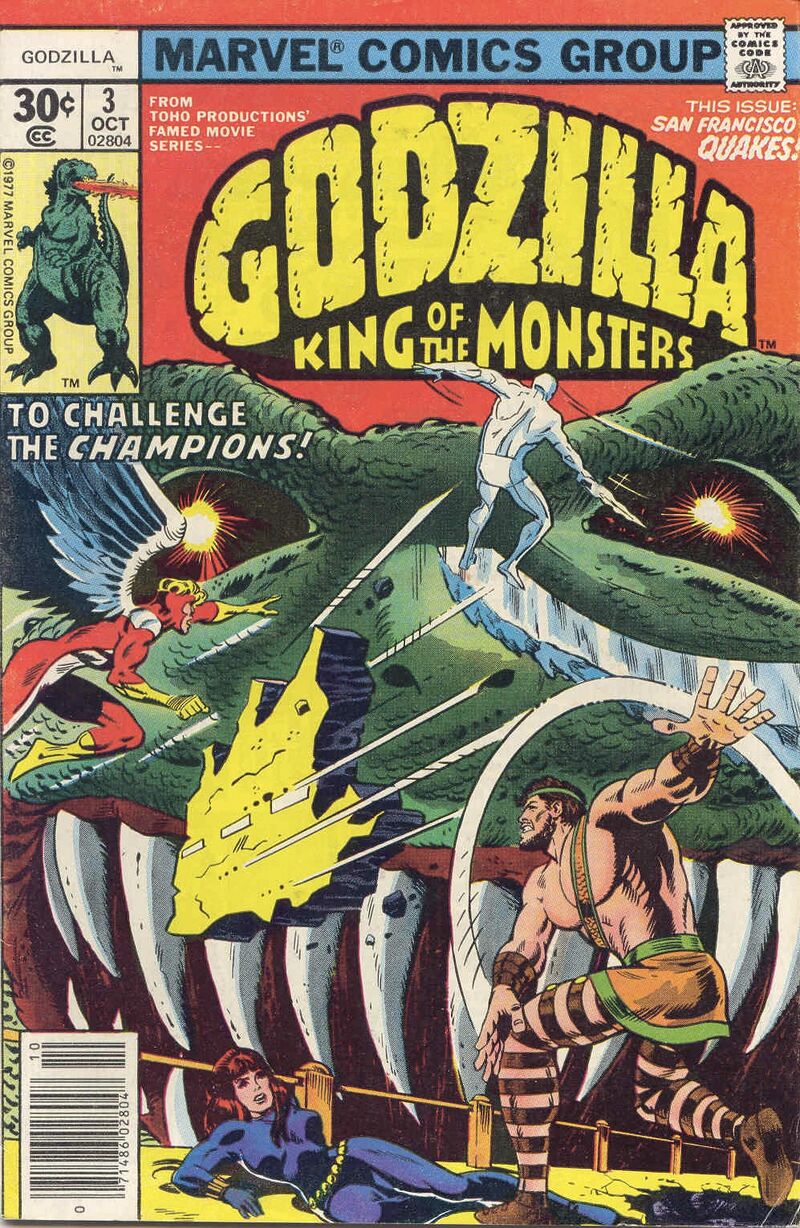 Godzilla issue 3 (1977) | Wikizilla, the kaiju encyclopedia