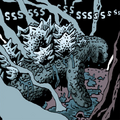 Effects of the sludge in the 2012 Godzilla comic