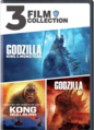 3-film DVD collection, with Godzilla and Godzilla: King of the Monsters
