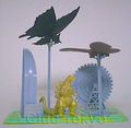 Bandai DX Real Godzilla Godzilla vs. Mothra and Battra set
