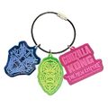 Luminous print keychain