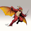 Rodan x Raphael concept art by Fero Pe