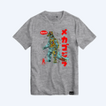 Mondo Mechagodzilla T-shirt (front with anatomy diagram)