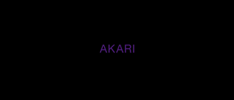 The title card of AKARI