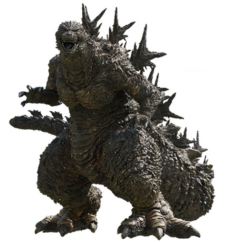 Godzilla's model from Godzilla Minus One