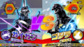 Gigan's and Godzilla's stats