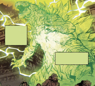 Kai Sei Energy Godzilla in the 2025 Godzilla comic