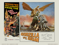 Derby QUAD Godzilla vs. Gigan lobby card