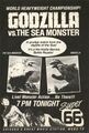 WBGO-TV Godzilla vs. the Sea Monster ad