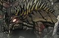 A Trilopod with Anguirus' characteristics