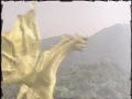 King Ghidorah is staggered by Torema's attack