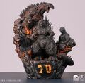 Igloo Studios Five Legacies Godzilla 70th anniversary maquette