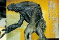 Clay maquette of Orga, used by Kenji Suzuki to narrow the monster's final design[8]