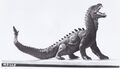 Harryhausen's third and final Rhedosaurus model
