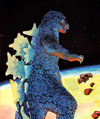 Kunin in A Space Godzilla