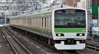 An E231 Series train