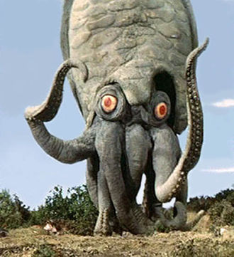 Gezora in Space Amoeba