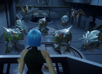 Botila's liberation front in "The Primordial World Below"