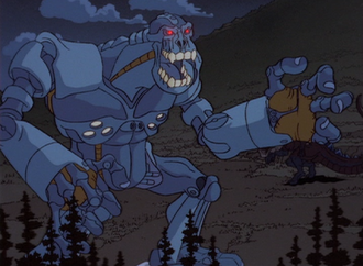 The Robo-Yeti in Godzilla: The Series