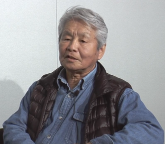 Yoshio Suzuki in the "Godzilla's Creation! Yoshio Suzuki" Godzilla Raids Again Blu-ray special feature