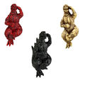 Godzilla 1965 Netsuke